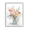 Stupell Industries Warm Summer Meadow Floral Bouquet Still Life Painting Framed Wall Art